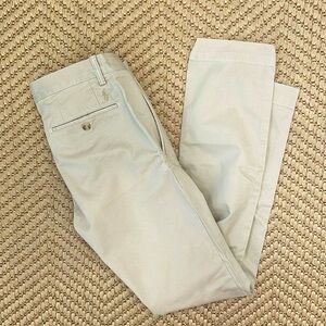 Ralph Lauren Stretch Slim Fit Chinos Classic Pants - Cream / Tan - 30x32